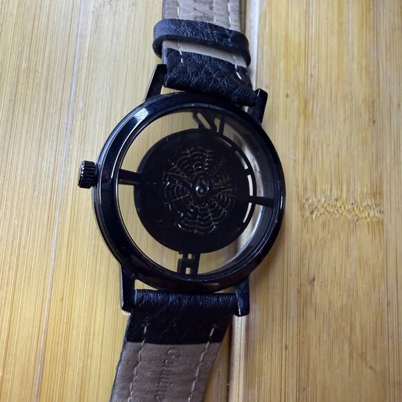 Stuhrling Original Cathedral Black Quartz Skeleton Watch 388G2.SET.04, 40mm - Picture 5 of 5